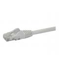 Cable de red startech latiguillo rj45 utp cat6 7m blanco