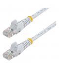 Cable de red startech latiguillo rj45 utp cat5e 5m blanco