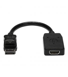 Adaptador displayport a hdmi startech 0.24m - macho - hembra - negro