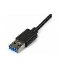 Adaptador usb 3.0 a hdmi 4k startech 0.2m - macho - hembra - negro