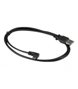 Cable micro usb tipo b a usb tipo a statech 1m - macho - macho - negro