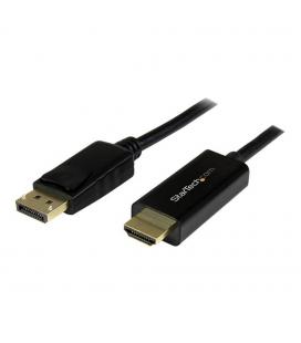 Cable displayport a hdmi startech 5m - macho - macho - negro