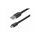 Cable usb tipo a a usb tipo c startech 4m - macho - macho - negro
