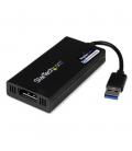Adaptador usb 3.0 a displayport startech macho - hembra - negro