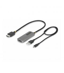Adaptador hdmi a displayport startech 0.3m - macho - hembra - gris