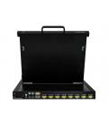 Consola kvm startech de montaje en rack de servidores 17 pulgadas