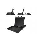 Consola kvm startech de montaje en rack de servidores 19 pulgadas