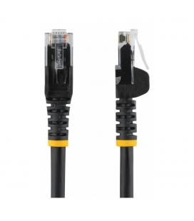 Cable de red startech latiguillo rj45 utp cat6 30.5m negro