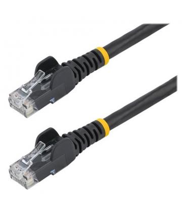 Cable de red startech latiguillo rj45 utp cat5e 10m negro