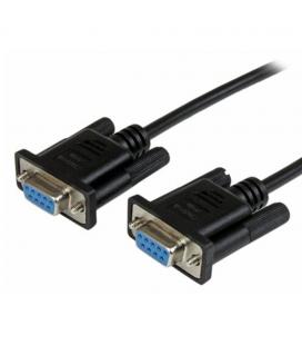 Cable db9 startech 1m - hembra - hembra - negro