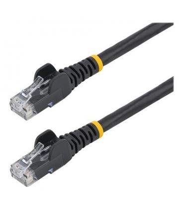 Cable de red startech latiguillo rj45 lszh utp cat6 2m negro