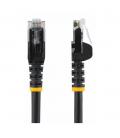 Cable de red startech latiguillo rj45 utp cat6 3m negro