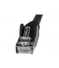 Cable de red startech latiguillo rj45 lszh utp cat6 5m negro