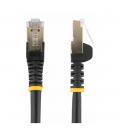 Cable de red startech latiguillo rj45 stp cat6a 7m negro