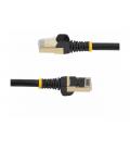 Cable de red startech latiguillo rj45 stp cat6a 7m negro