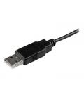 Cable micro usb tipo b a usb tipo a startech 2m - macho - macho - negro
