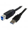 Cable usb tipo a a usb tipo b startech 3m - macho - macho - negro