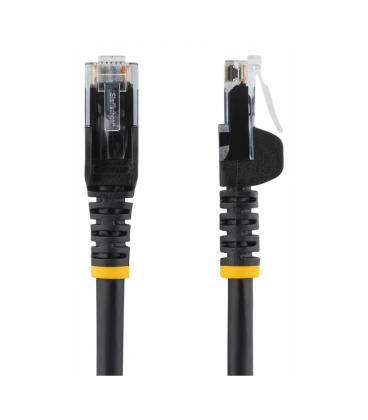 Cable de red startech latiguillo rj45 utp cat6 5m negro