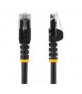 Cable de red startech latiguillo rj45 utp cat6 5m negro