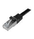 Cable de red startech latiguillo rj45 sftp cat6 5m negro