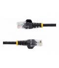 Cable de red startech latiguillo rj45 utp cat5e 3m negro