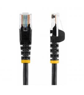 Cable de red startech latiguillo rj45 utp cat5e 5m negro
