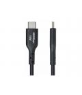 Cable usb tipo a a usb tipo c startech 0.3m - macho - macho - negro