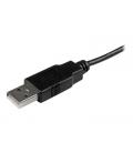 Cable micro usb tipo b a usb tipo a startech 0.5m - macho - macho - negro