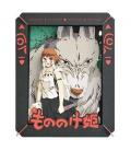 Princesa mononoke & san paper theater 10x8x4 cm la princesa mononoke