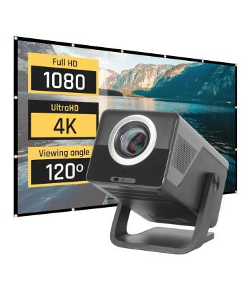 Iggual pack proyector 4k + lona proyección120"