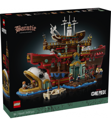 Lego one piece restaurante flotante baratie