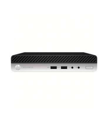 Ordenador Reacondicionado MINI HP ProDesk 400 G5 / i5-8TH / 8Gb / 256 Gb NVME / Win 11 Pro / Sin cable trebol / Grado A / Sin VG