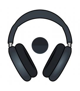 Auriculares bluetooth apple airpods max 2 usb-c/ medianoche