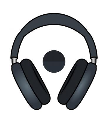 Auriculares bluetooth apple airpods max 2 usb-c/ medianoche