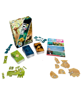 Juego de mesa unlock! kids cartoon saloon