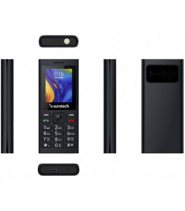 Teléfono móvil sunstech cel5/ negro
