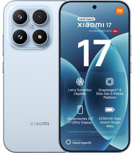 Smartphone xiaomi 17 12gb/ 512gb/ 6.3'/ 5g/ azul