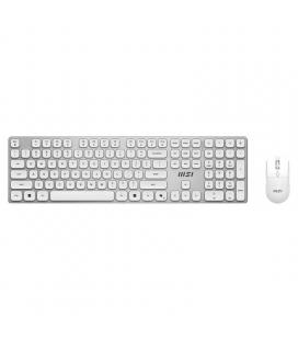 Msi teclado + ratón forge k210 w combo es white