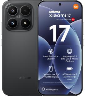 Smartphone xiaomi 17 12gb/ 512gb/ 6.3'/ 5g/ negro
