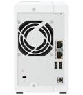 Nas qnap ts-233/ 2 bahías 3.5'- 2.5'/ 4gb ddr4/ formato torre