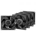 Pack de 4 ventiladores arctic s8038-7k/ 8cm