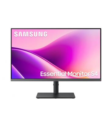 Monitor profesional samsung essential monitor s4 s43uf s27f430uau/ 27'/ full hd/ regulable en altura/ negro