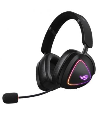 Auriculares gaming asus rog delta ii inalambrico negro