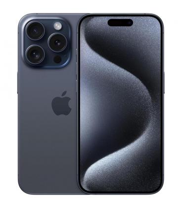 Telefono movil smartphone apple iphone 15 pro 5g - 256gb - 6.1 pulgadas azul acondicionado