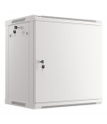 ARMARIO RACK 19" MURAL 12U/600X450 PARA AUTOMONTAJE CON PUERTA METALICA GRIS