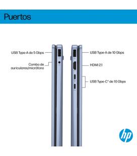 Portátil convertible hp omnibook 5 flip 14-fp0044ns intel core 5-120u/ 16gb/ 1tb ssd/ 14' táctil/ win11