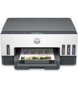 Multifunción recargable hp smart tank 7008/ wifi/ dúplex/ blanca