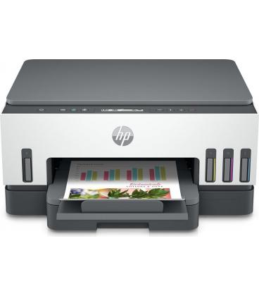 Multifunción recargable hp smart tank 7008/ wifi/ dúplex/ blanca