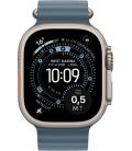 Smartwatch apple watch ultra 3&nbsp;gps + cellular&nbsp;49mm&nbsp;natural titanium case anchor blue ocean band
