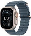 Smartwatch apple watch ultra 3&nbsp;gps + cellular&nbsp;49mm&nbsp;natural titanium case anchor blue ocean band